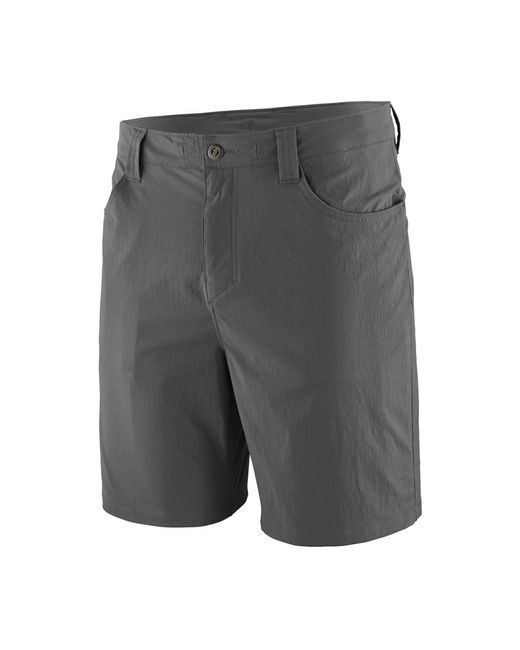 Patagonia Funktionshose Mens Quandary Shorts 10 inch in Gray für Herren