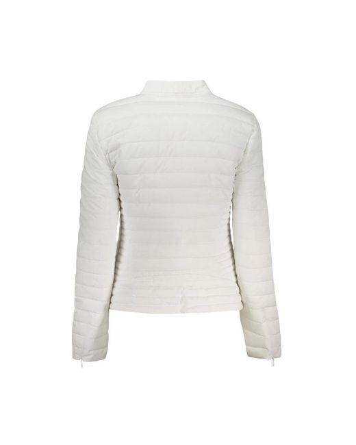 Guess Gray Winter Jackets