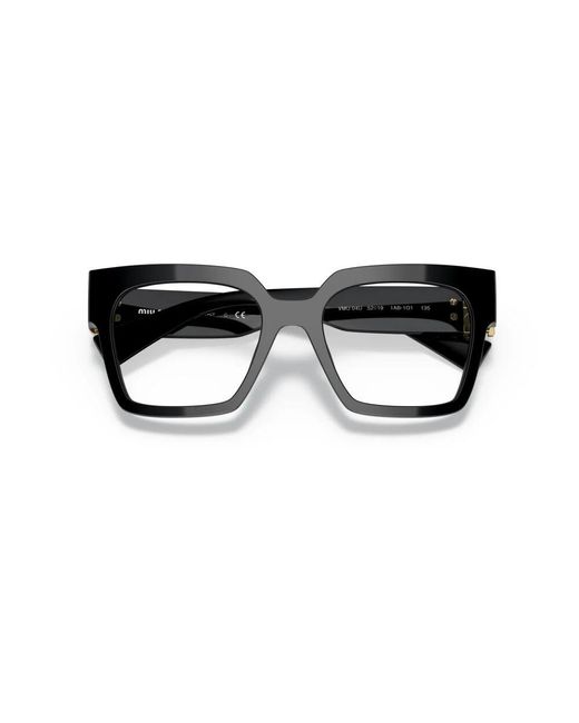 Miu Miu Black Glasses