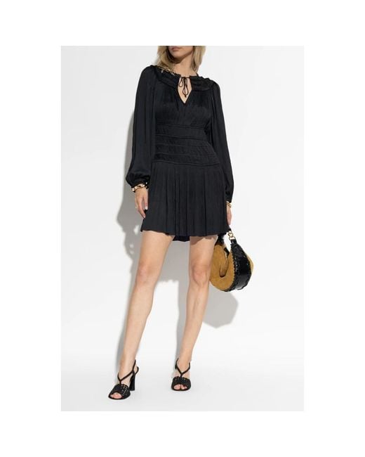 Short Dresses Ulla Johnson de color Black
