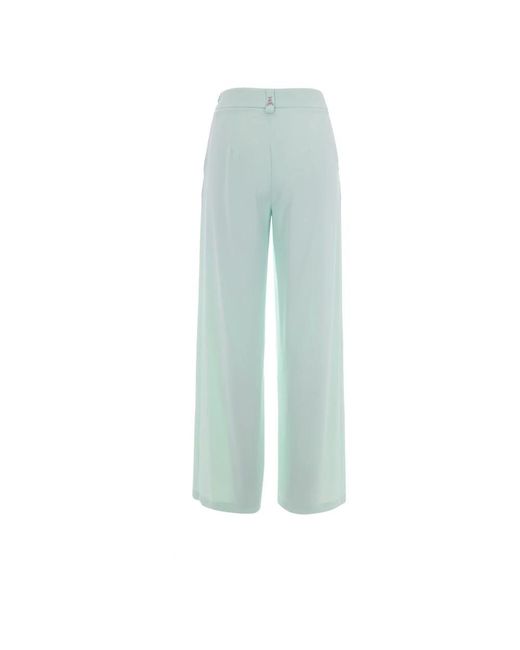 Patrizia Pepe Blue Wide Trousers