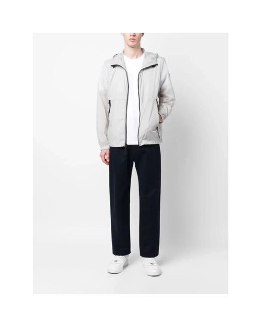 Woolrich Gray Light Jackets for men