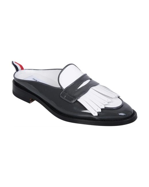 Mules Thom Browne en coloris Blue