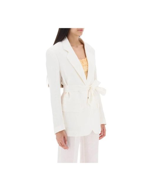 Jackets > blazers HEBE STUDIO en coloris White