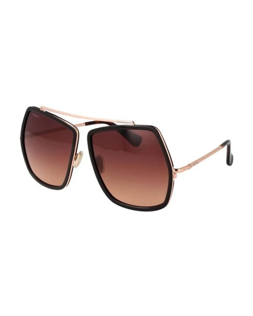 Sunglasses Max Mara en coloris Brown