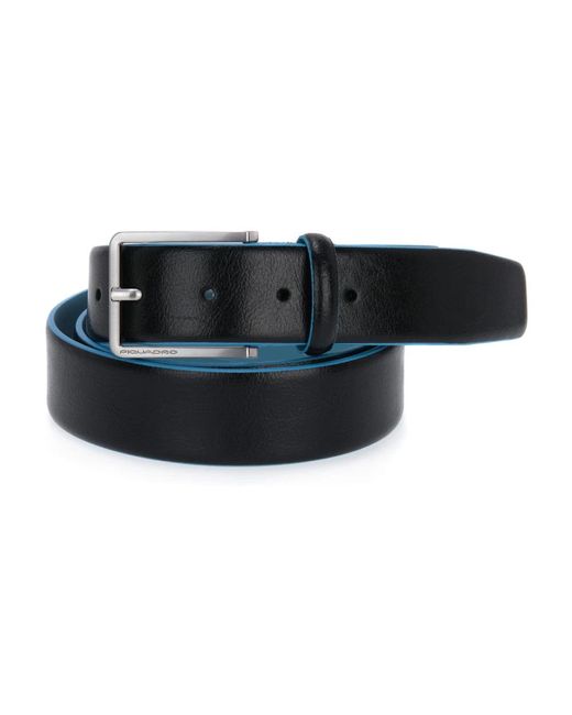 Piquadro Blue Belts for men