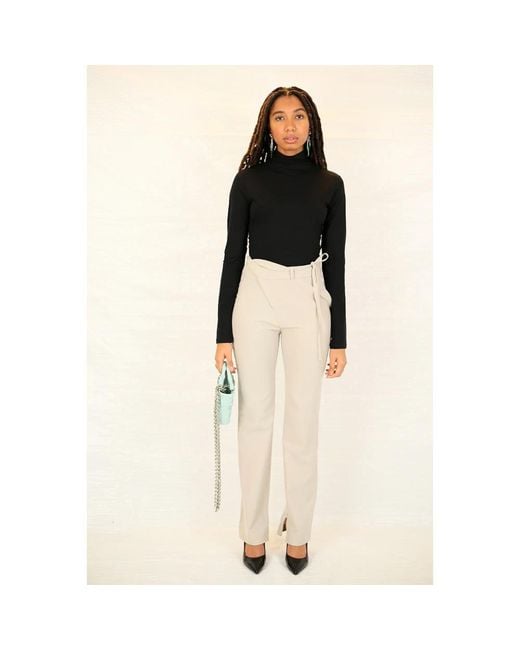 OTTOLINGER Trousers > Straight Trousers in het Gray