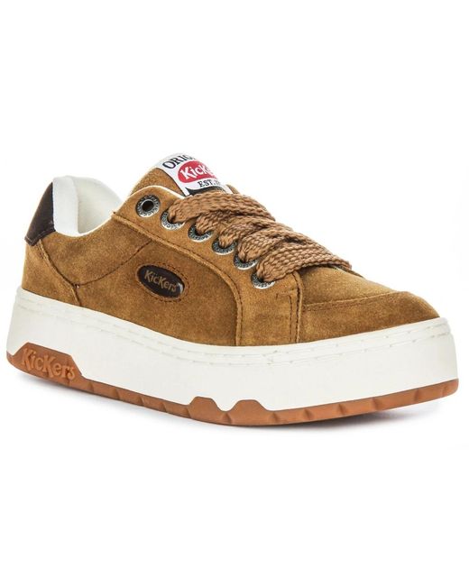 Kickers Brown Sneakers