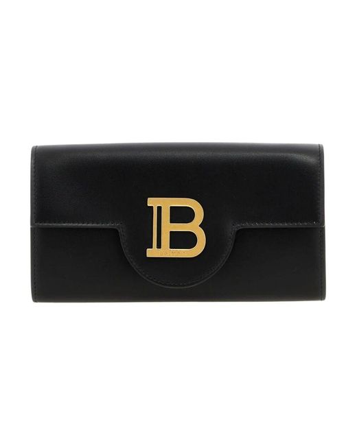 Balmain Black Elegante Schwarze Crossbody-Tasche