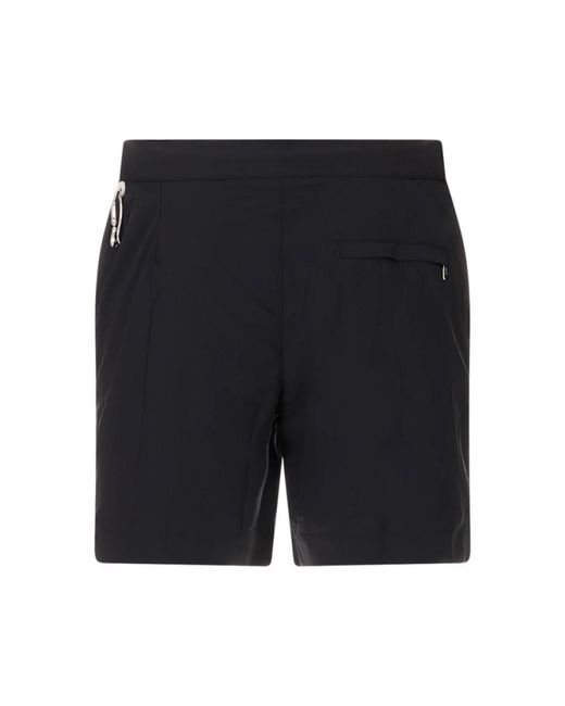 Fedeli Blue Casual Shorts for men