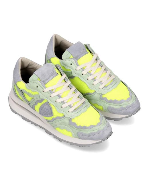 Philippe Model Yellow Sneakers