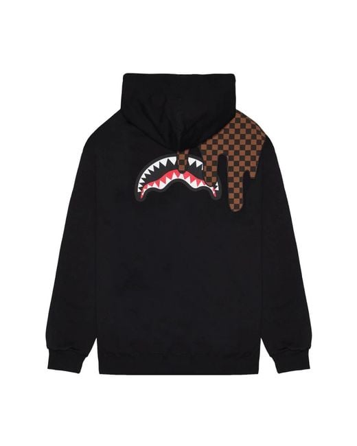 Sprayground Black Hoodies for men