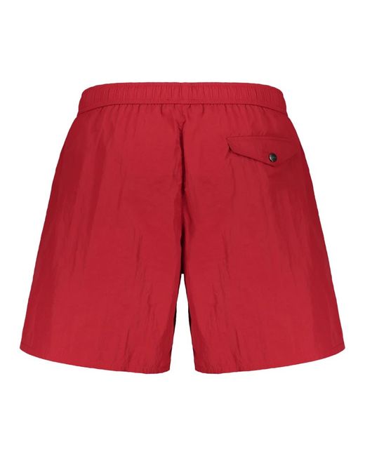 Iceberg Beach Shorts in het Red voor heren