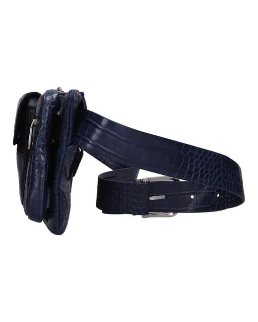 Guess Blue Bum Bags for men