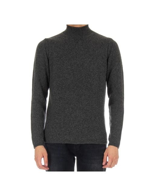 Roberto Collina Black Turtlenecks for men