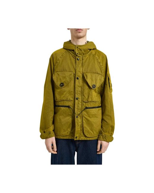 C P Company Green Light Jackets for men