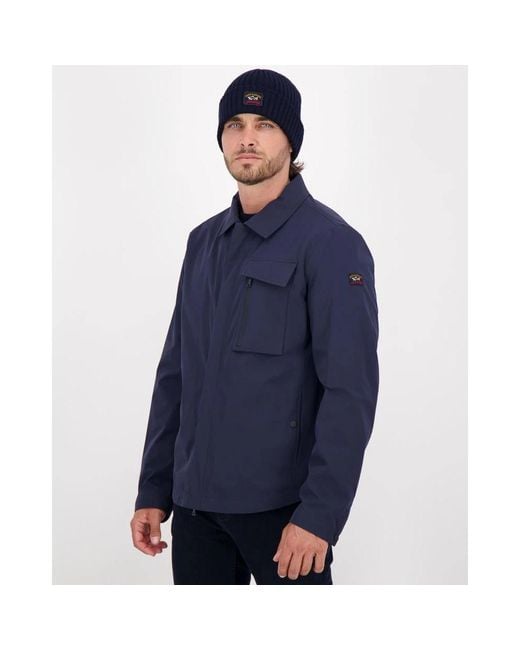 Paul & Shark Blue Light Jackets for men