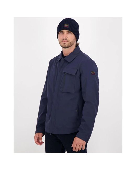 Paul & Shark Jassen ,Blauw ,Polyester Vest-Shirt Paul And Shark in het Blue voor heren