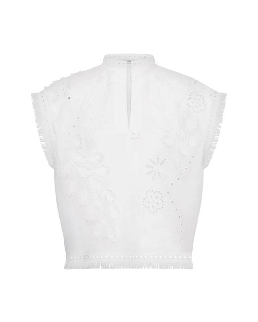 Blouses di Alberta Ferretti in White