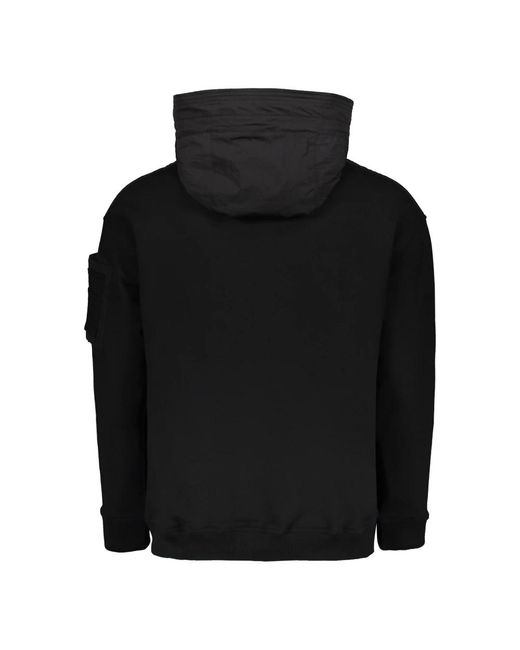 Moorer Black Hoodies for men