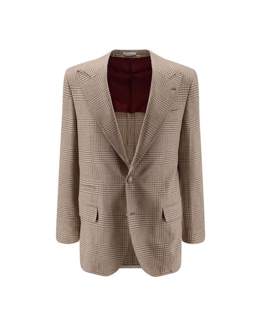 Brunello Cucinelli Brown Blazers for men