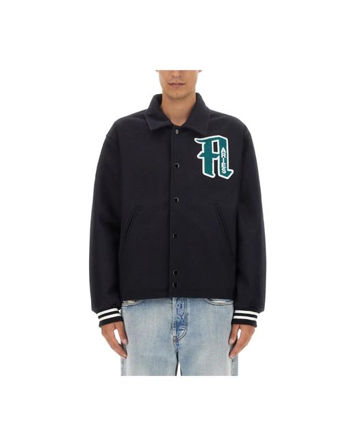Aries Black Bomber Jackets for men