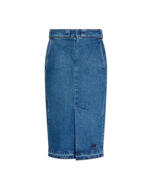 Maison Margiela Blue Denim Skirts