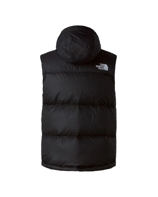 The North Face Fitness ,Zwart ,Nylon 1996 Retro Nuptse Vest in het Black voor heren