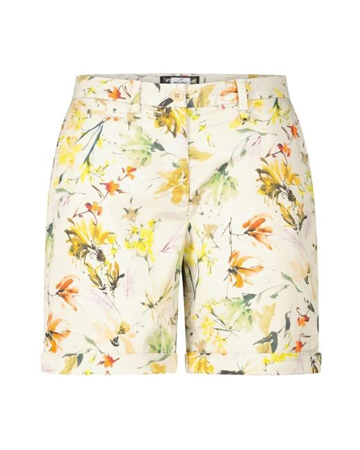 Shorts estampados florales Mason's de color Yellow