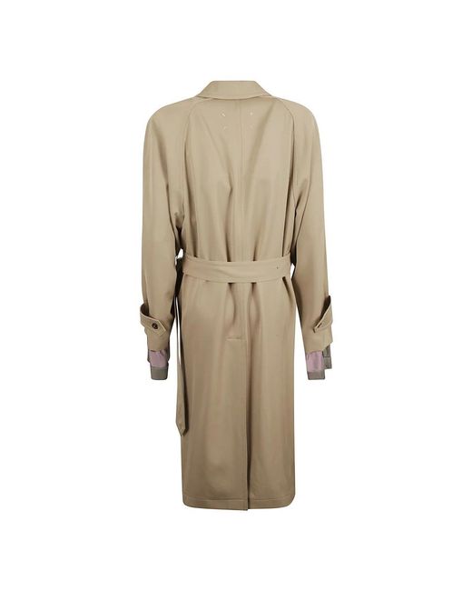 Maison Margiela Natural Trench Coats