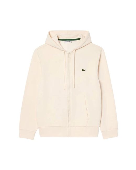 Lacoste Natural Zip-Throughs for men