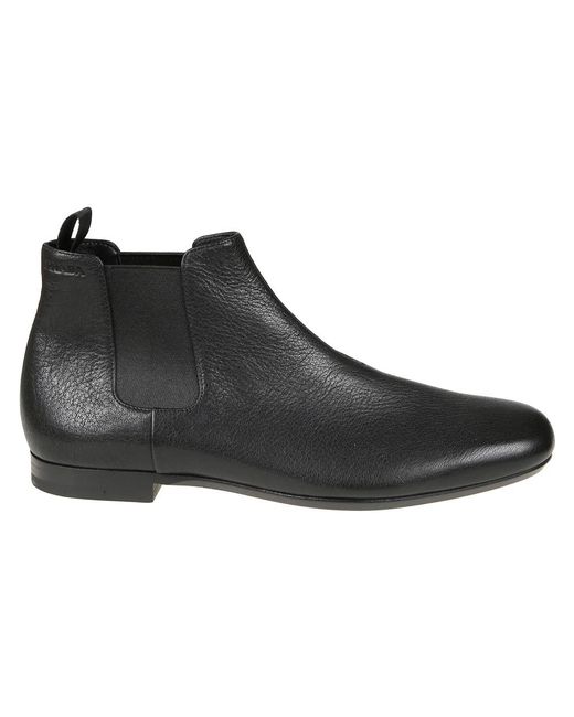 Prada Black Chelsea Boots for men
