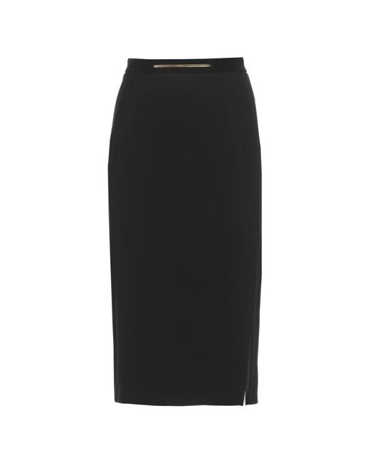 Elisabetta Franchi Black Midi Skirts