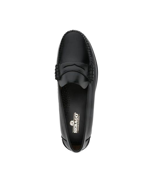 Sebago Black Loafers for men