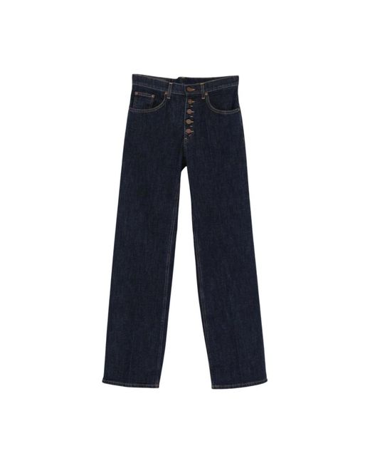 Dondup Dameskleding Jeans Blauw Aw25 in het Blue