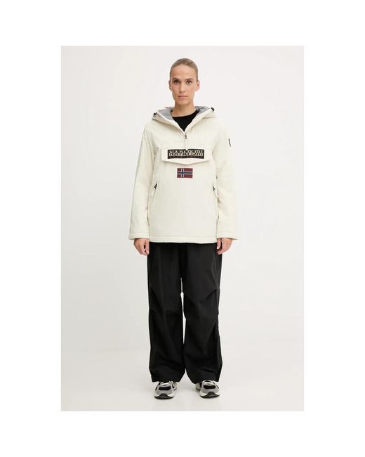 Napapijri Rainforest Jacket in het White