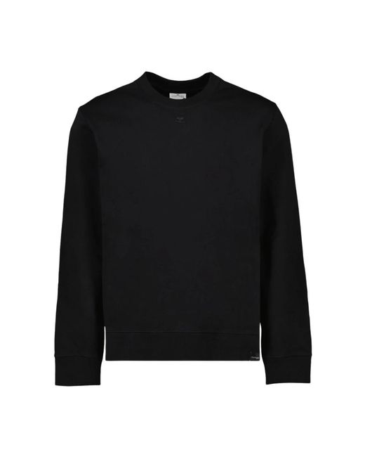 Courreges Baumwoll rundhals sweatshirt in Black für Herren
