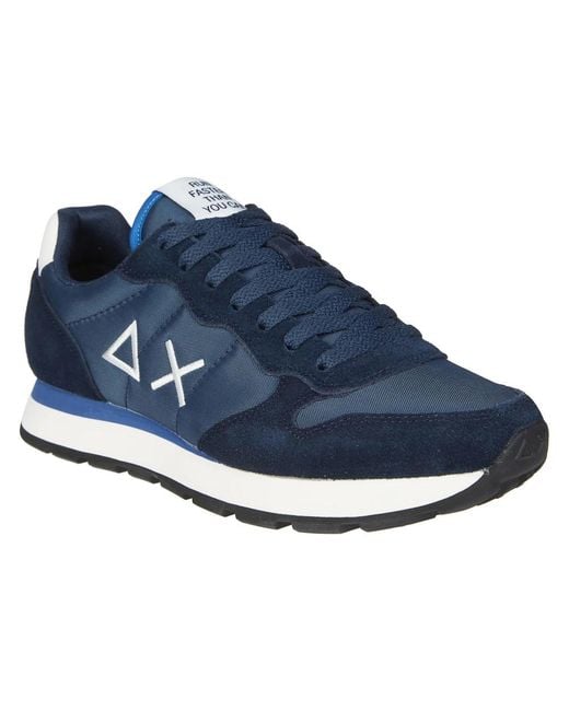 Sun 68 Blue Sneakers for men