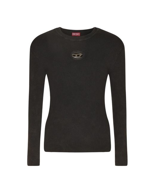 DIESEL Truien & Vesten ,Bruin ,Stijlvolle Sweaters Collectie in het Black voor heren