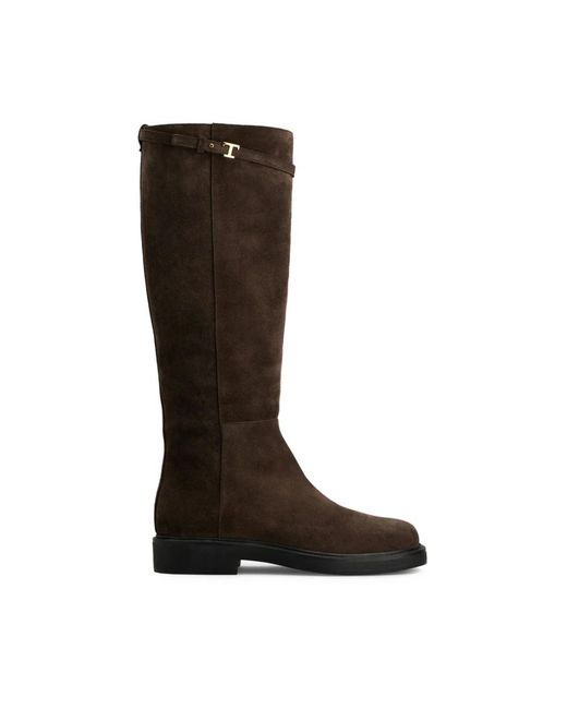 Tod's Brown High Boots