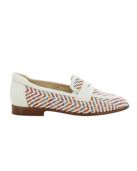 Loafers Softwaves de color White
