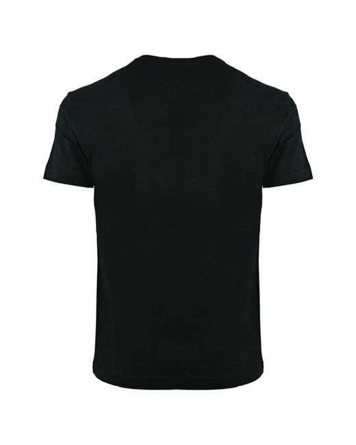 Ralph Lauren Schwarzes baumwoll-t-shirt slim fit in Black für Herren