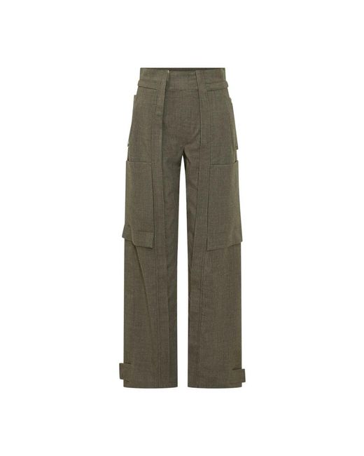 DARKPARK Green Wide Trousers