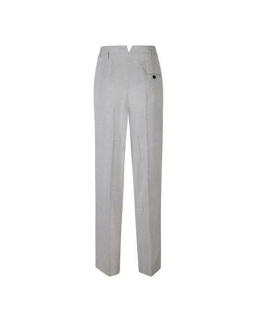 Jacquemus Gray Slim-Fit Trousers
