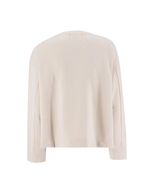 Parajumpers White Sweatshirts