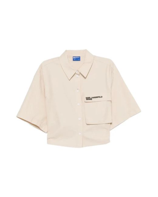 Karl Lagerfeld Natural Shirts