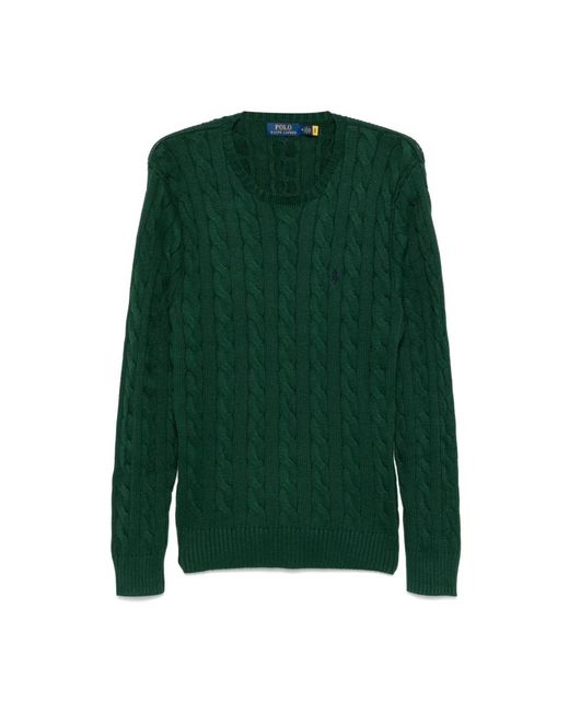 Polo Ralph Lauren Round-Neck Knitwear in het Green voor heren
