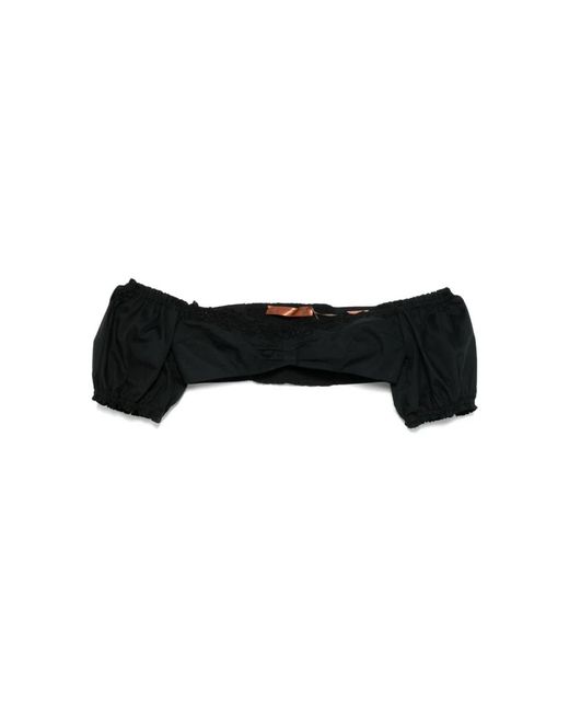 Ermanno Scervino Black Blouses
