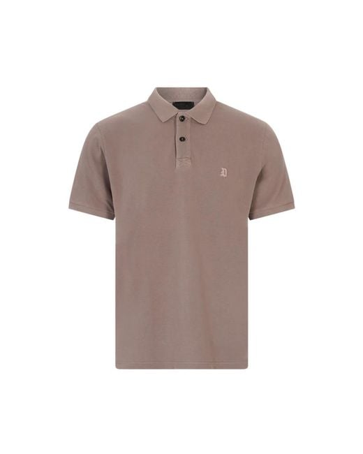 Dondup Brown Polo Shirts for men
