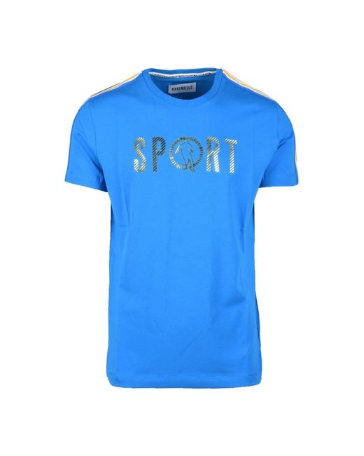 Magliette in cotone di Bikkembergs in Blue da Uomo